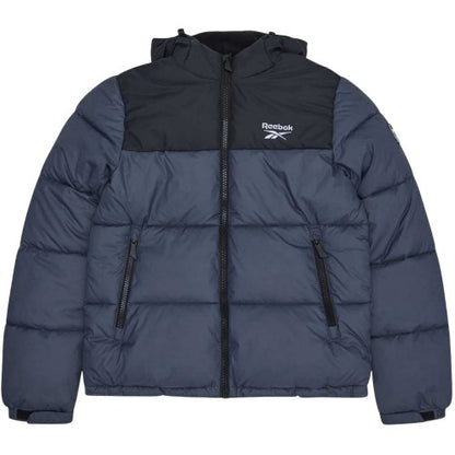 Front - Reebok Mens Hooded Regular Puffer Jacket