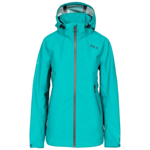 Front - DLX Womens/Ladies Gayle Hooded Raincoat