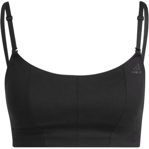 Front - Adidas Womens/Ladies Scoop Neck Sports Bra