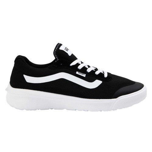 Front - Vans Mens Side Stripe Canvas Trainers