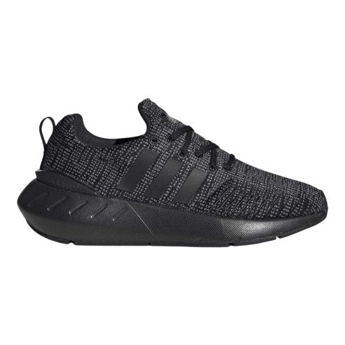 Front - Adidas Childrens/Kids Swift Run 22 Knitted Running Trainers