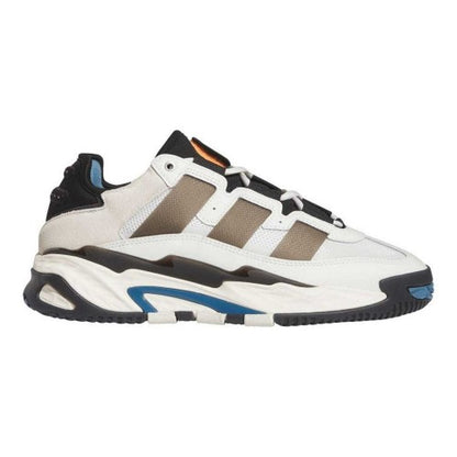Front - Adidas Mens Originals Niteball Leather Trainers