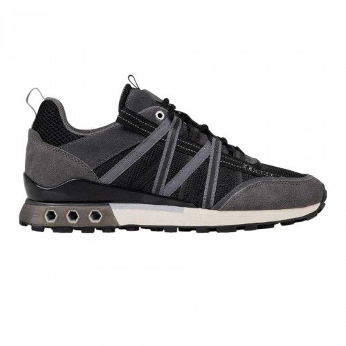 Front - Cruyff Mens Suede Hex-Tech Trainers