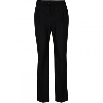Front - Boss Mens Straight Slim Trousers