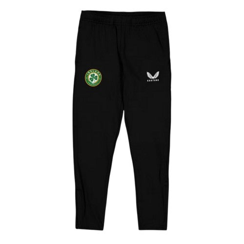 Front - Castore Mens Ireland Slim Jogging Bottoms