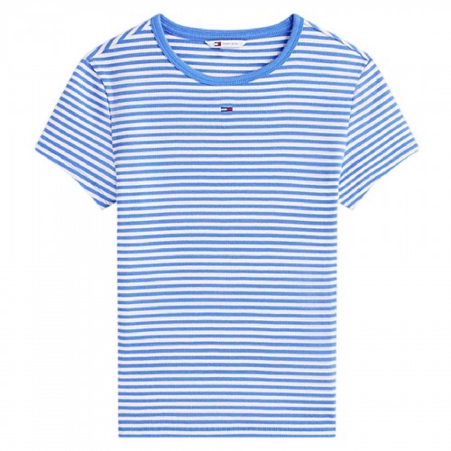 Front - Tommy Jeans Womens/Ladies Cotton T-Shirt