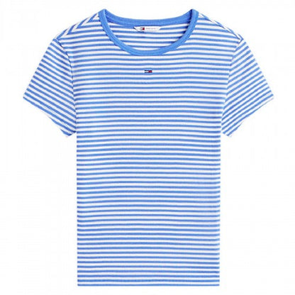 Front - Tommy Jeans Womens/Ladies Cotton T-Shirt