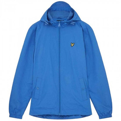 Front - Lyle & Scott Mens Water Resistant Hooded Jacket