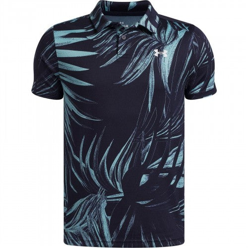 Front - Under Armour Boys Matchplay Polo Shirt