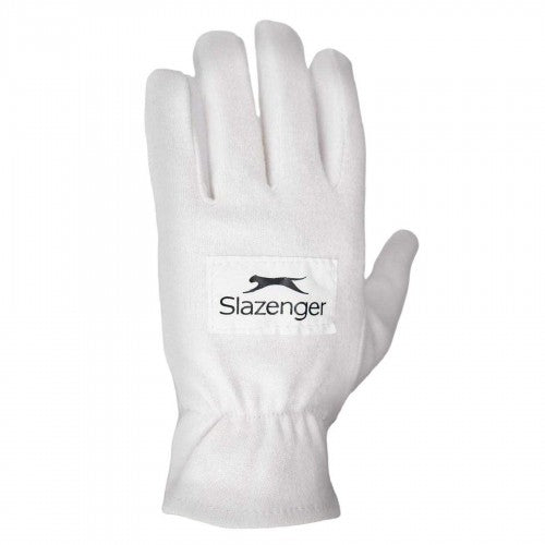 Front - Slazenger Childrens/Kids Breathable Cotton Cricket Batting Gloves