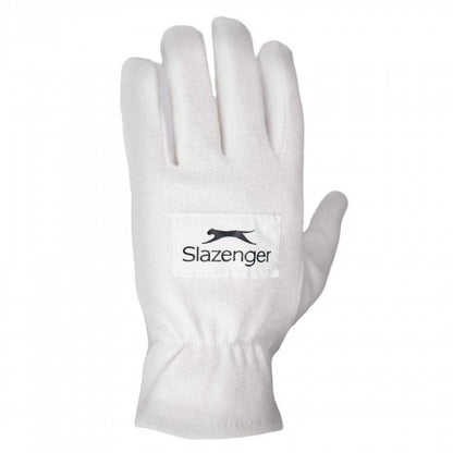 Front - Slazenger Childrens/Kids Breathable Cotton Cricket Batting Gloves