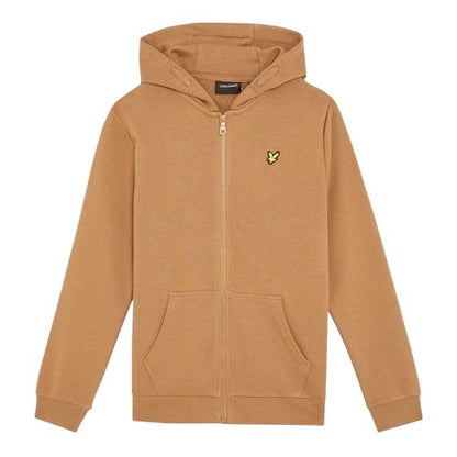 Front - Lyle & Scott Boys Hooded Sweat Jacket