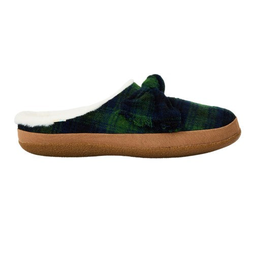 Front - Toms Womens/Ladies Checked Slip-on Slippers
