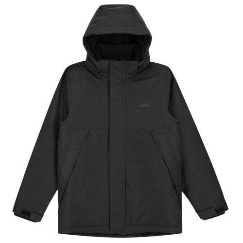 Front - Slazenger Childrens/Kids Hooded Waterproof Jacket