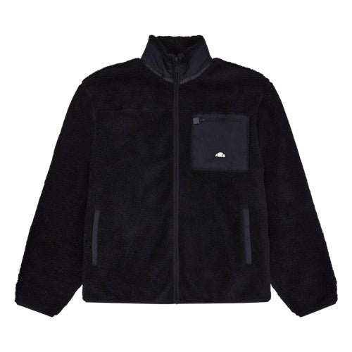 Front - Ellesse Mens Vit Tech Fleece Tracksuit Top