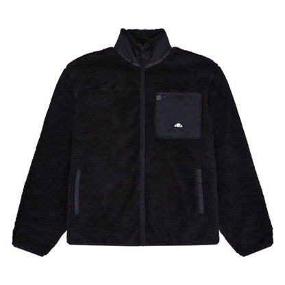 Front - Ellesse Mens Vit Tech Fleece Tracksuit Top