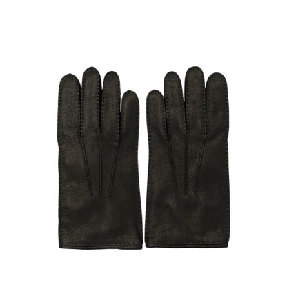 Front - Boss Mens Hainz5 Nappa Leather Gloves