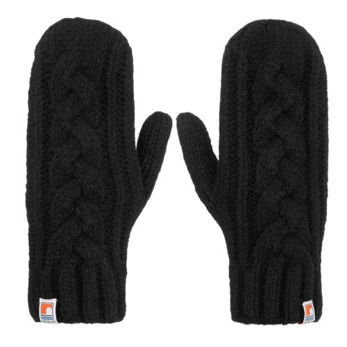 Front - SoulCal Unisex Adult Cable Knit Mittens