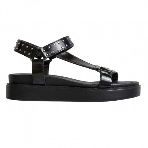 Front - Where´s That From Womens/Ladies Studded Platform Sandals