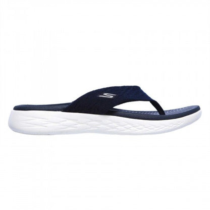 Front - Skechers Womens/Ladies Moulded Footbed Flip Flops