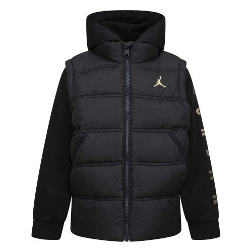 Front - Nike Childrens/Kids Air Jordan Puffer Jacket