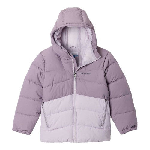 Front - Columbia Childrens/Kids Arctic Colour Block Puffer Jacket