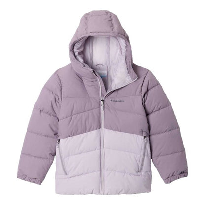 Front - Columbia Childrens/Kids Arctic Colour Block Puffer Jacket