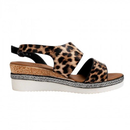Front - Firetrap Womens/Ladies Ella Backstrap Wedge Sandals