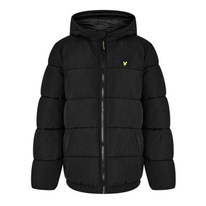 Front - Lyle & Scott Childrens/Kids Quilted Puffer Jacket