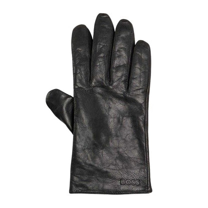 Front - Boss Mens Gioli Lightweight Leather Everyday Gloves