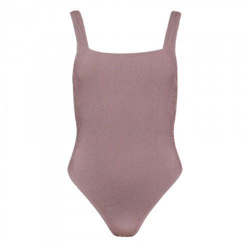 Front - Jack Wills Womens/Ladies Crinkled One Piece Swimsuit