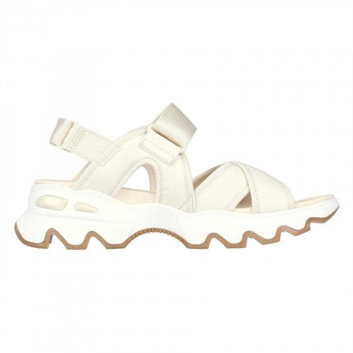 Front - Skechers Womens/Ladies Textile Sports Sandals