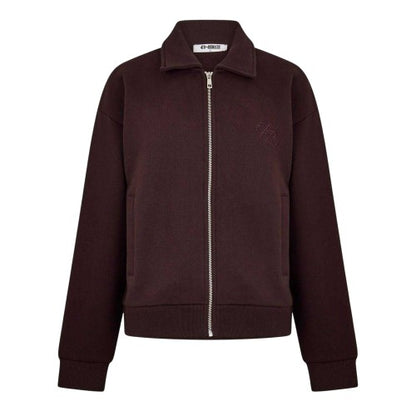 Front - 4th & Reckless Womens/Ladies Valerie Embroidered Logo Bomber Jacket