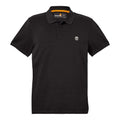 Front - Timberland Mens Oyster River Logo Short-Sleeved Polo Shirt