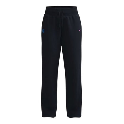 Front - Nike Womens/Ladies Cotton Blend England FA Jogging Bottoms