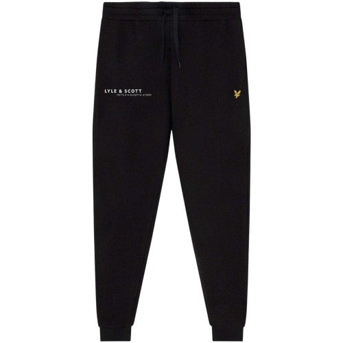 Front - Lyle & Scott Mens Fleece Joggers