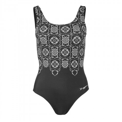 Front - Zoggs Womens/Ladies Sacred Craft Scoopback One Piece Swimsuit