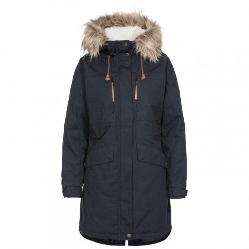 Front - Trespass Womens/Ladies Faithful Waterproof Parka