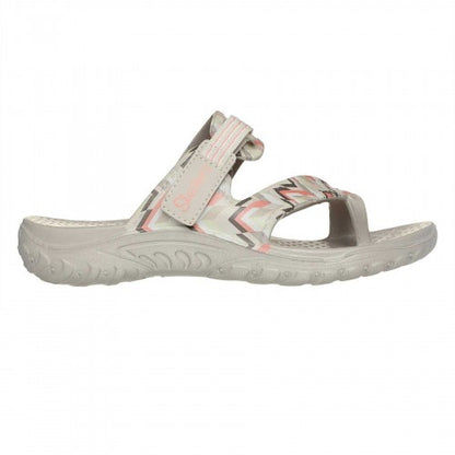 Front - Skechers Womens/Ladies Reggae Zig Zag Sandals