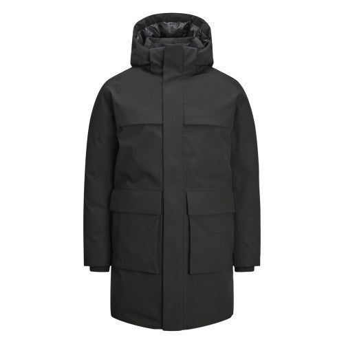 Front - Jack And Jones Mens Relaxed Fit Parka