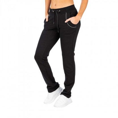 Front - Sjeng Sports Womens/Ladies Contrast Stitching Regular Sweatpants