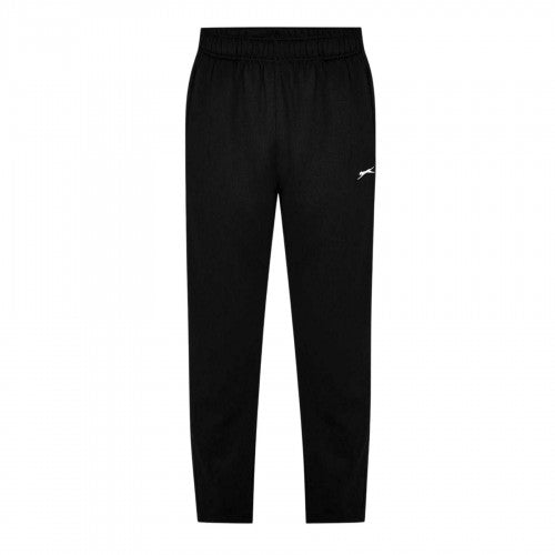 Front - Slazenger Mens Fleece Open Hem Trousers