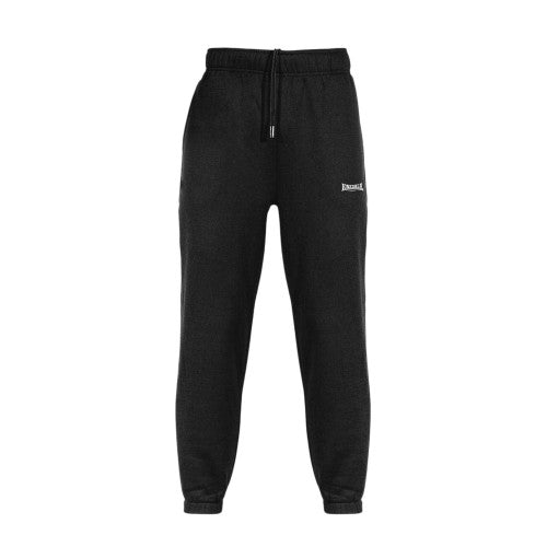 Front - Lonsdale Mens Essential Polyester Blend Joggers