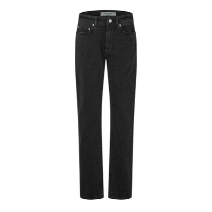 Front - Lacoste Mens Denim Logo Slim Jeans