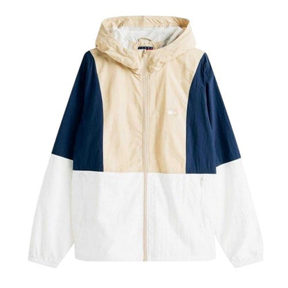 Front - Tommy Jeans Mens Chicago Colour Block Windbreaker