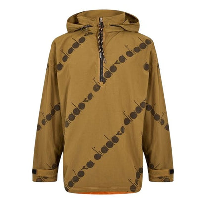 Front - Diadora Mens All Over Logo Anorak
