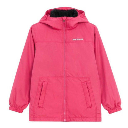 Front - Karrimor Childrens/Kids Teddy Fur Waterproof Jacket