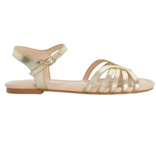 Front - Dune London Womens/Ladies Lilou Leather Sandals