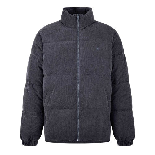 Front - Jack Wills Mens Corduroy Puffer Jacket