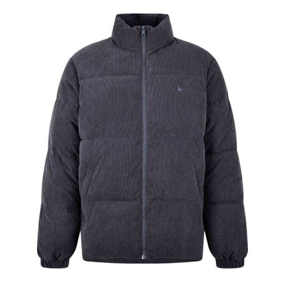 Front - Jack Wills Mens Corduroy Puffer Jacket